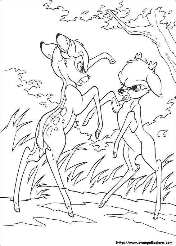 Disegni Bambi 2